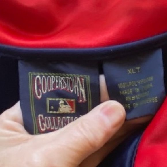 Mens Cooperstown Collection Blue Angels jacket Size XLT - Picture 3 of 3